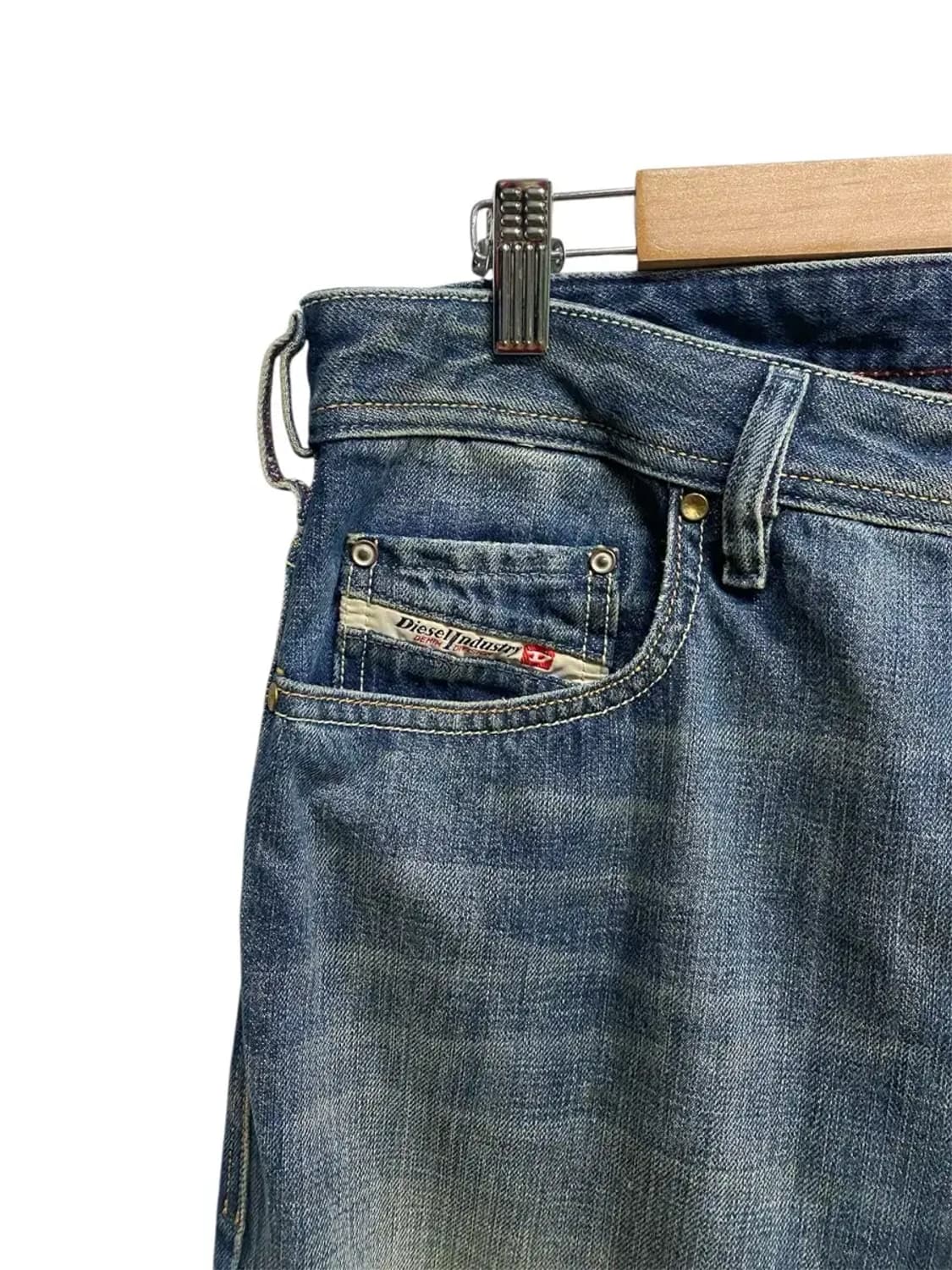 디젤 Diesel 워싱 데님 팬츠 -33인치 상품이미지4
