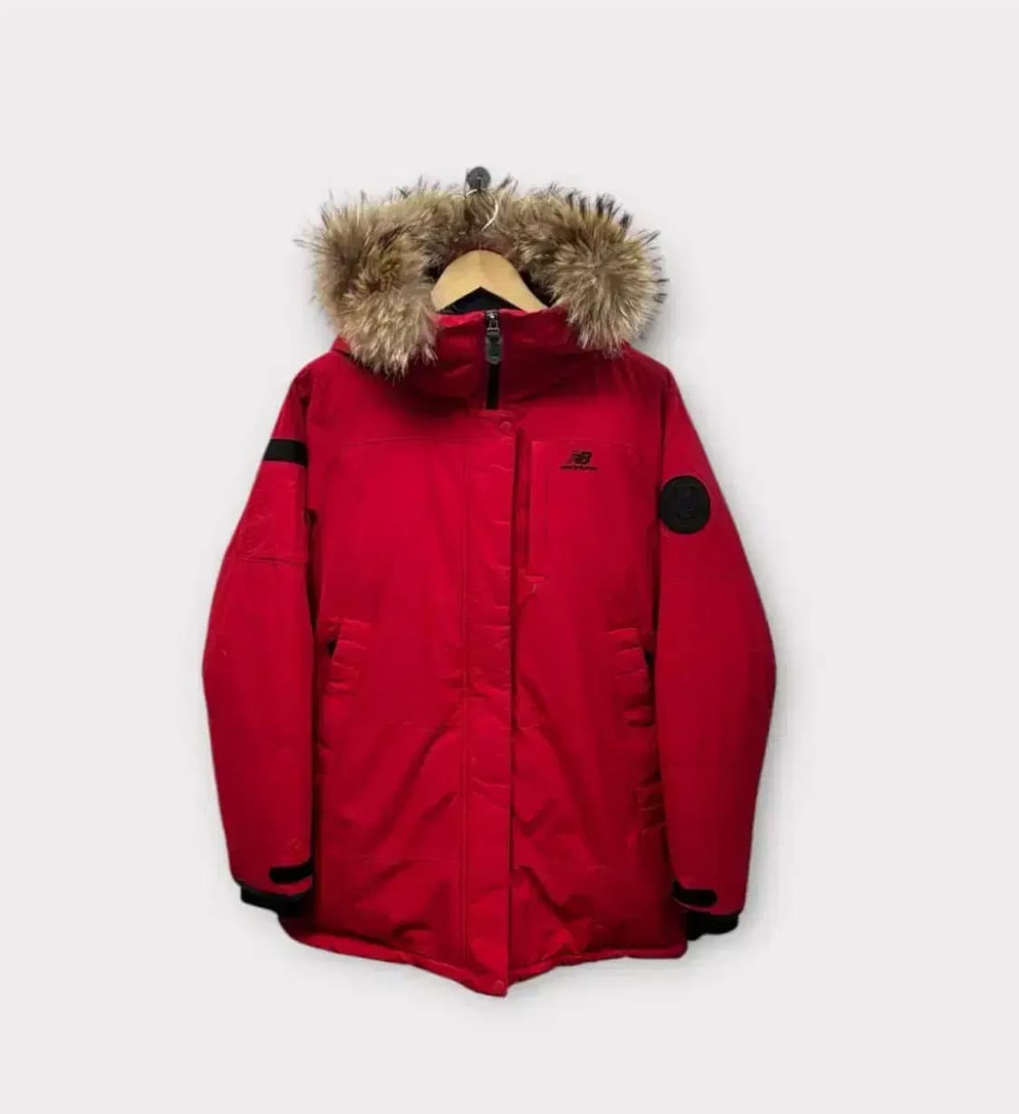 뉴발란스 덕다운 라쿤털 패딩 90 상품이미지1