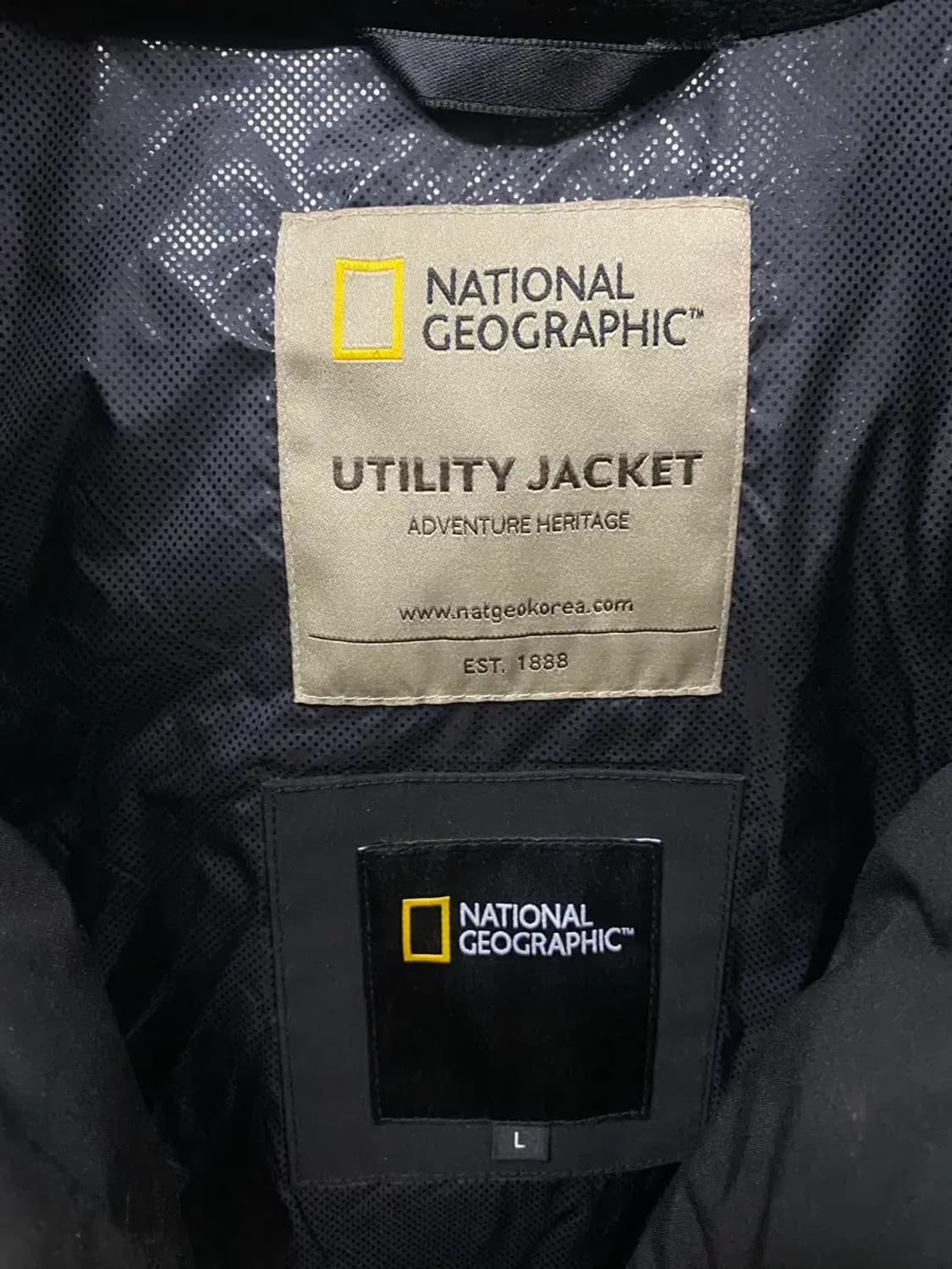 내셔널지오그래픽 덕다운 패딩 L 상품이미지5