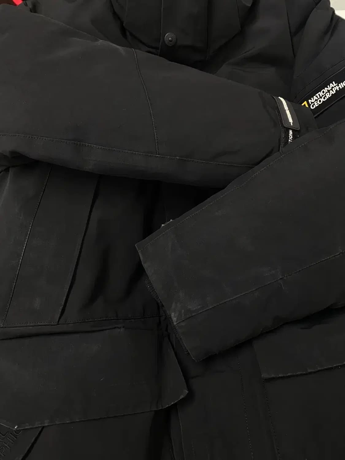 내셔널지오그래픽 덕다운 패딩 L 상품이미지7