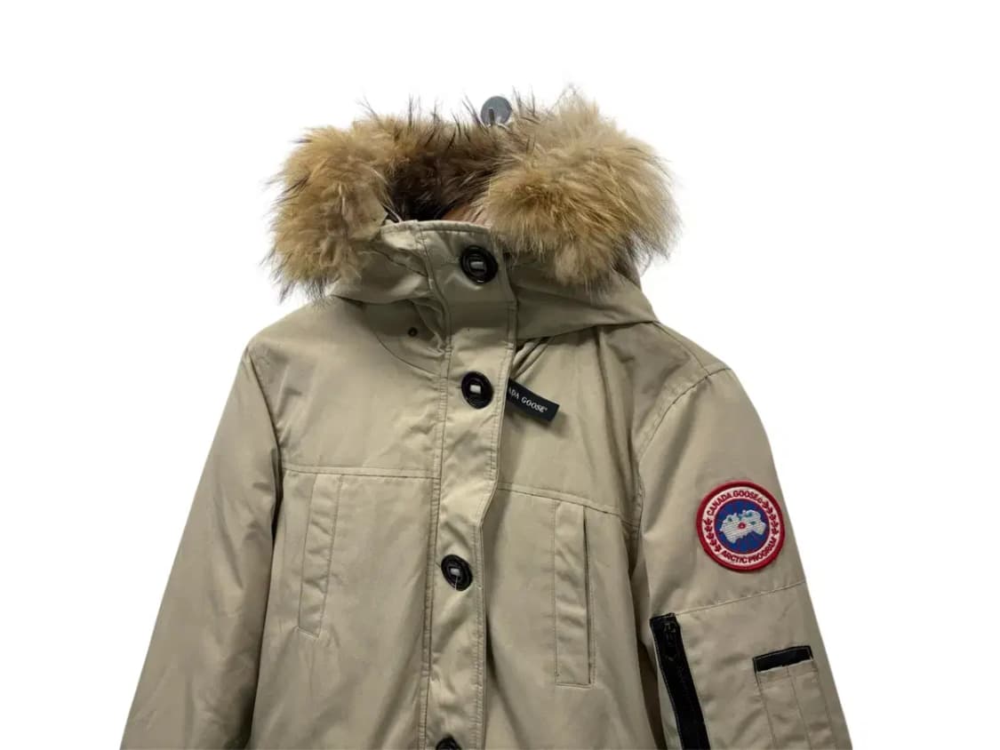 캐나다구스 익스페디션 베이지 패딩 M 상품이미지2