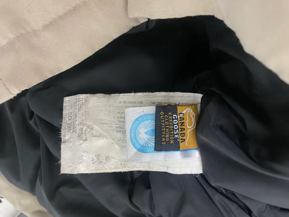 캐나다구스 익스페디션 베이지 패딩 M 상품이미지6