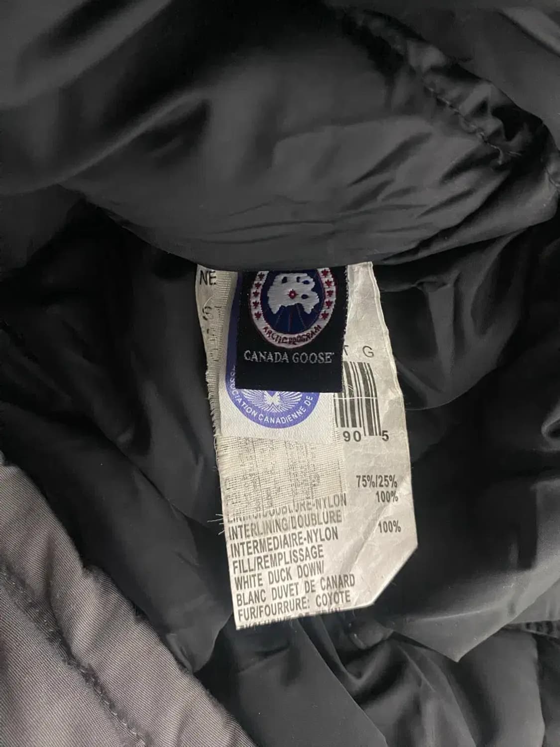 캐나다구스 익스페디션 그레이 패딩 M 상품이미지10