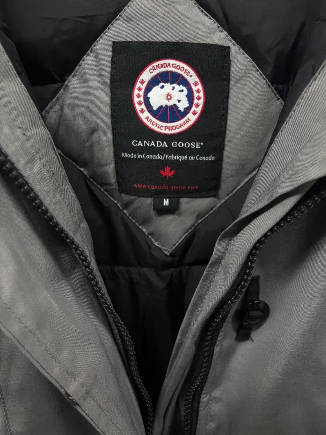 캐나다구스 익스페디션 그레이 패딩 M 상품이미지5
