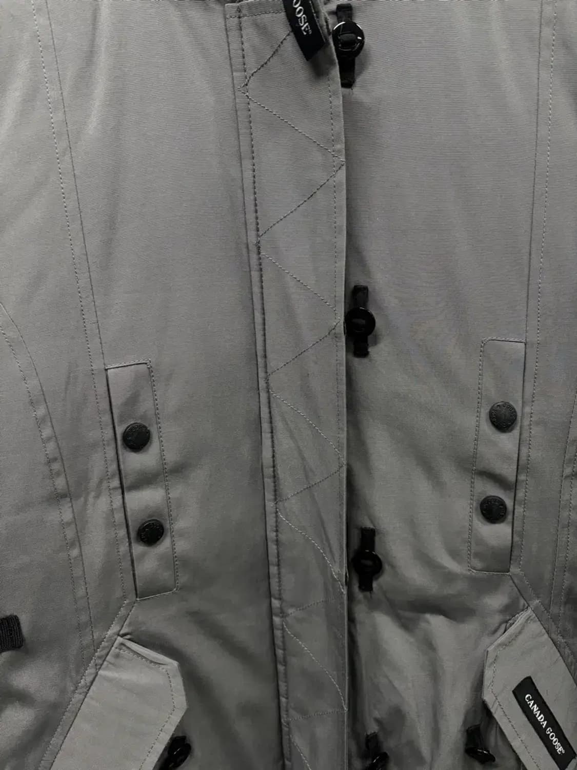 캐나다구스 익스페디션 그레이 패딩 M 상품이미지6