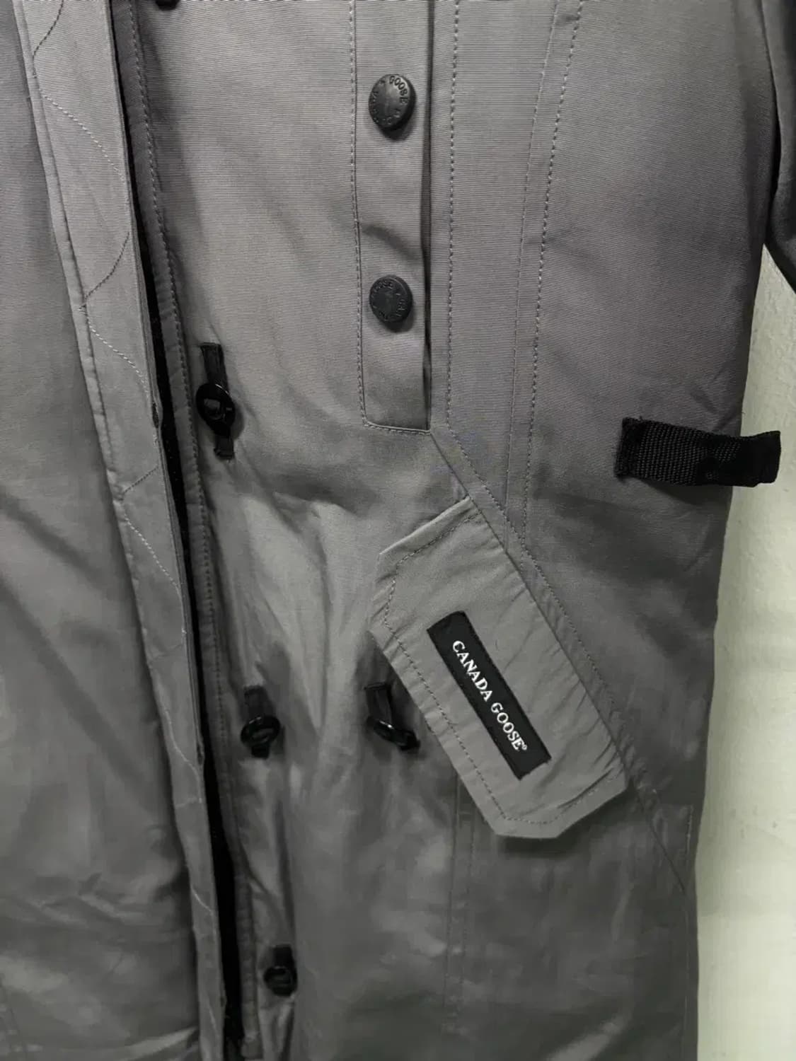 캐나다구스 익스페디션 그레이 패딩 M 상품이미지7