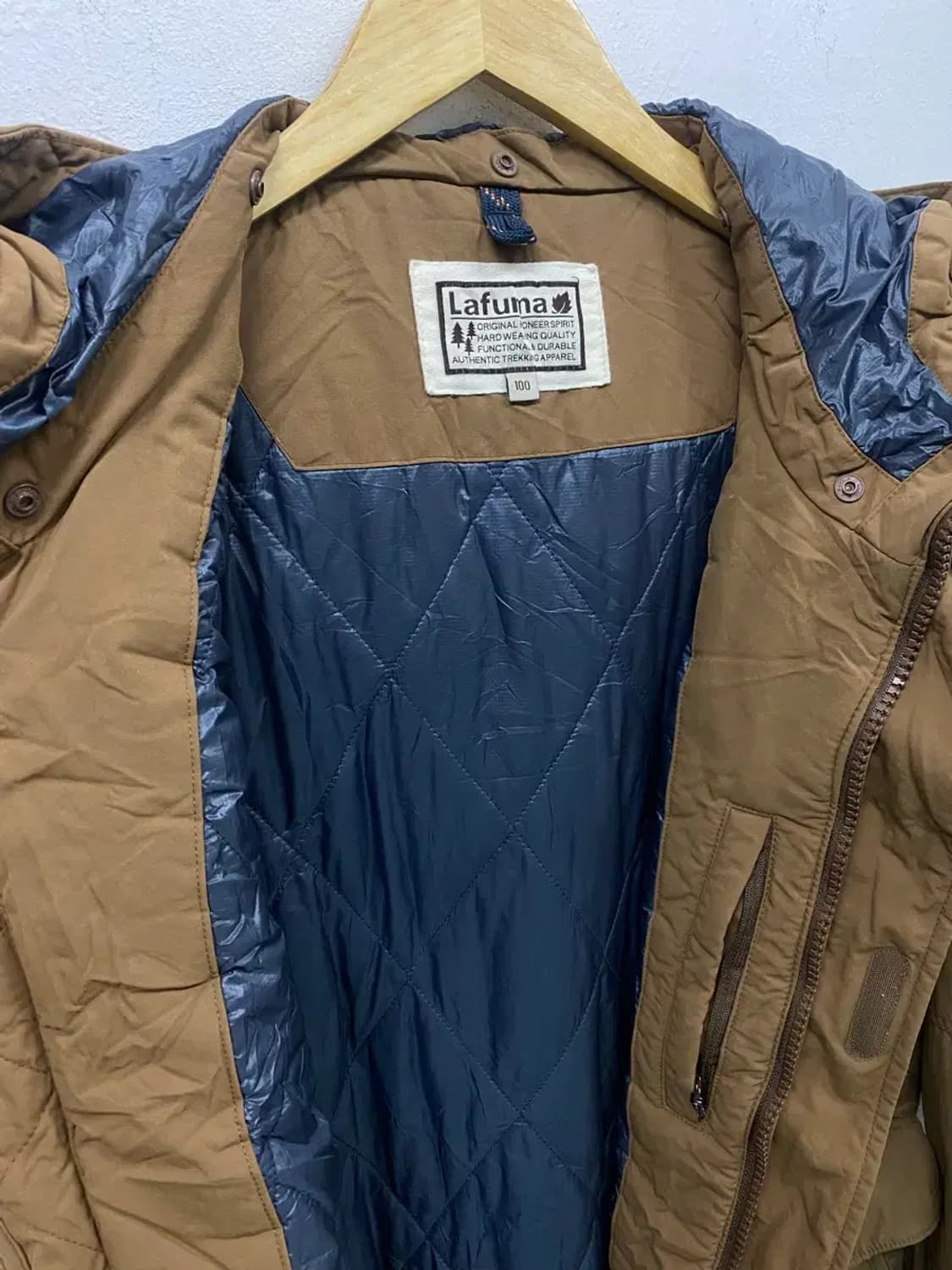 Lafuma 브라운 야상 패딩 L 상품이미지4