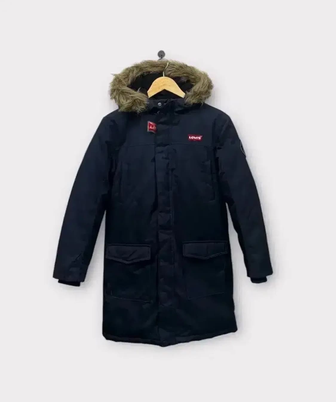 리바이스 네이비 덕다운 패딩  [12-13세 /성인XS] 상품이미지1