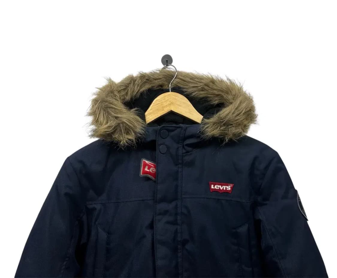 리바이스 네이비 덕다운 패딩  [12-13세 /성인XS] 상품이미지3