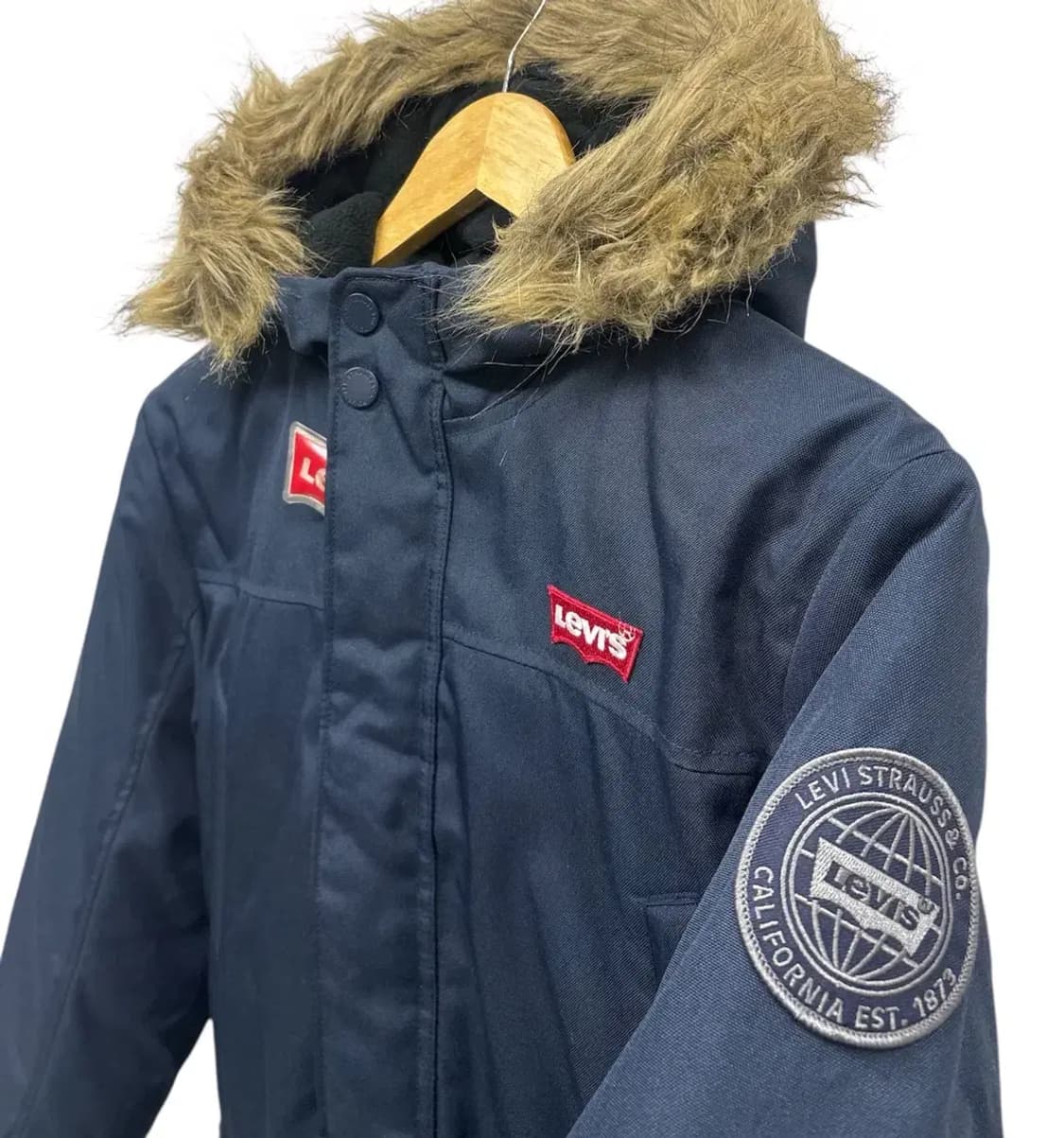 리바이스 네이비 덕다운 패딩  [12-13세 /성인XS] 상품이미지4