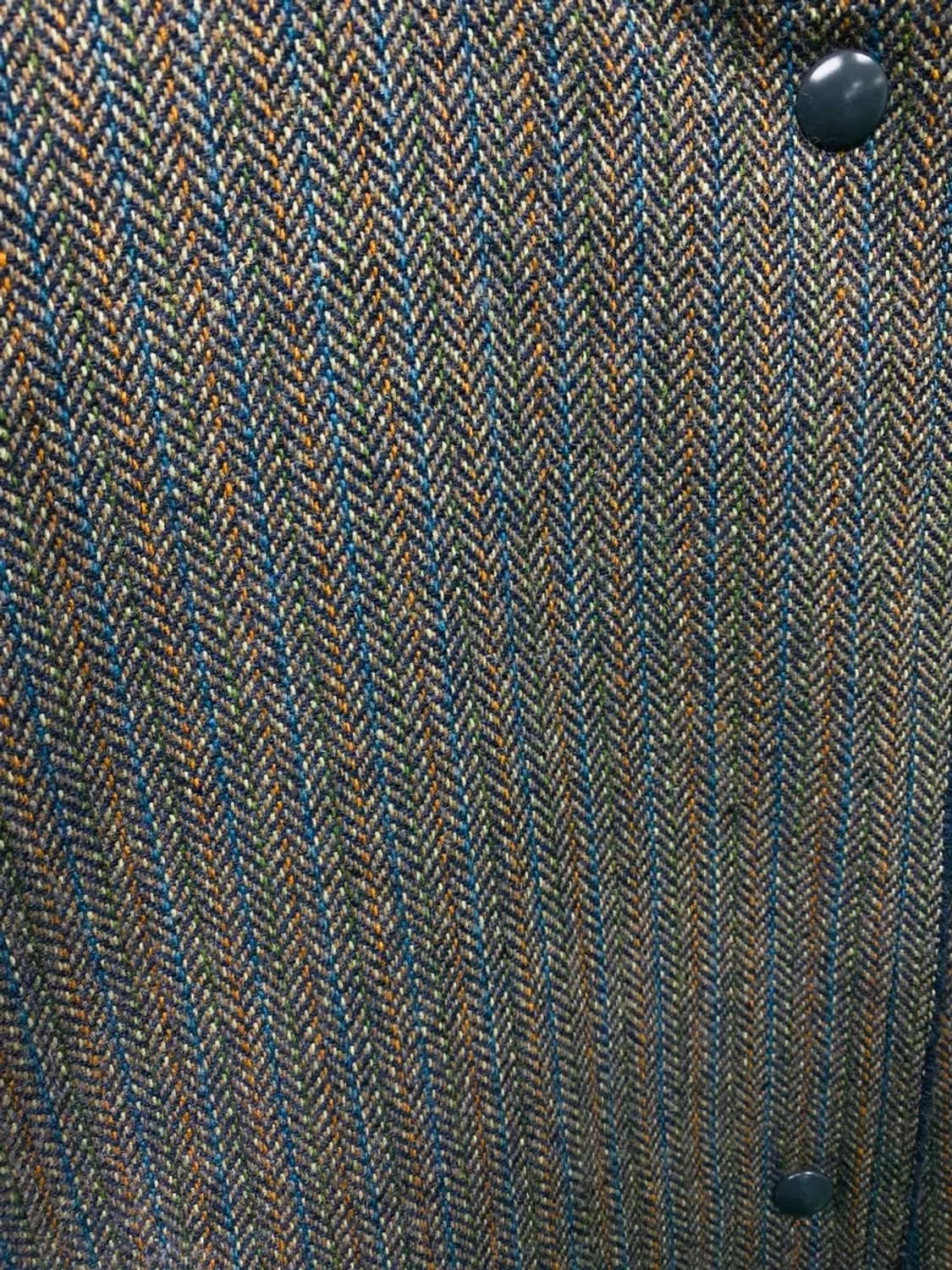 럭키슈에뜨 헤링본 컷팅 울코트-36 상품이미지3