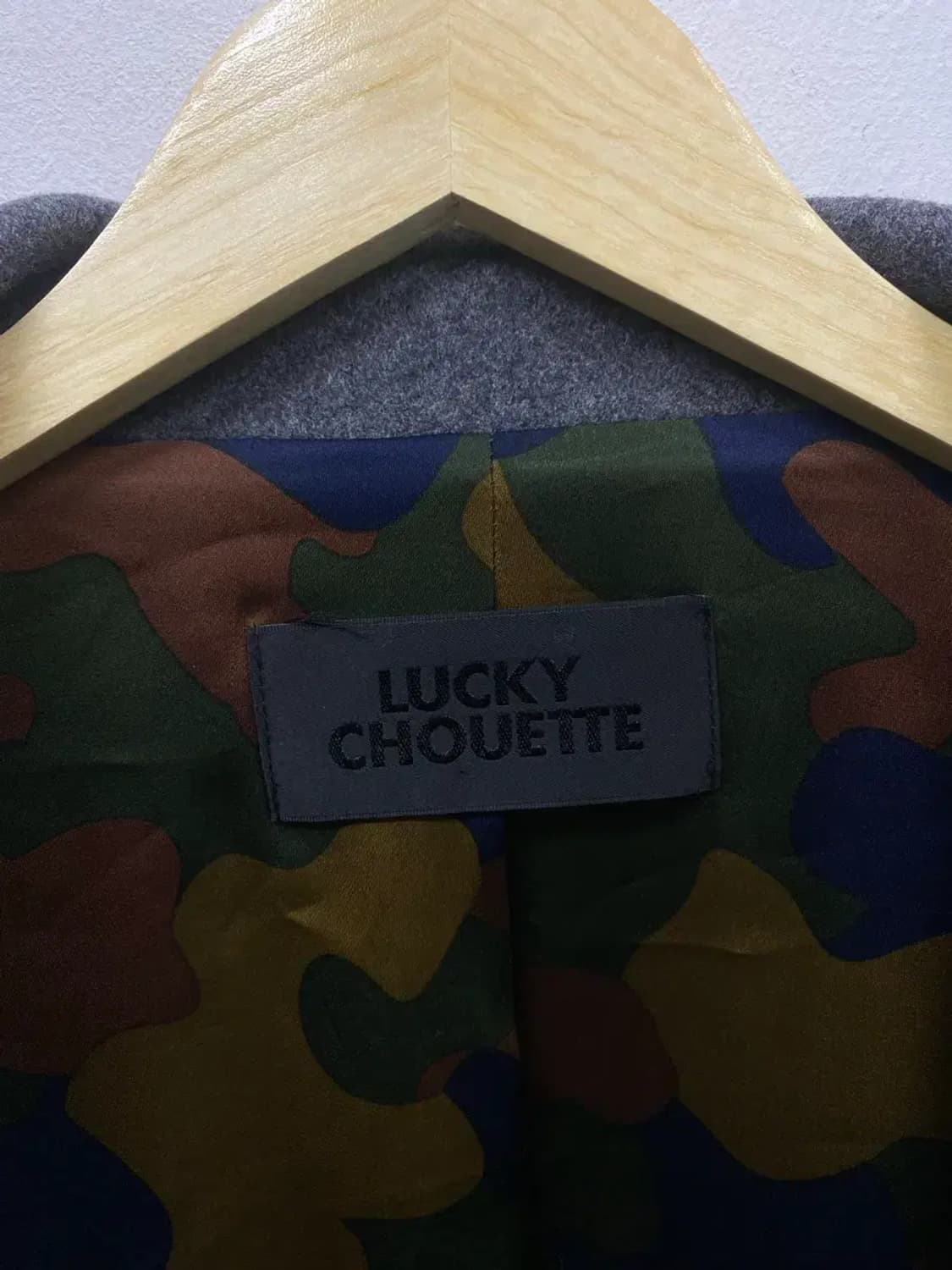 럭키슈에뜨 헤링본 컷팅 울코트-36 상품이미지9