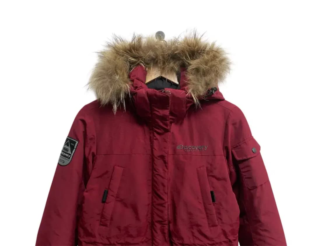 디스커버리 버건디 패딩 95 상품이미지2