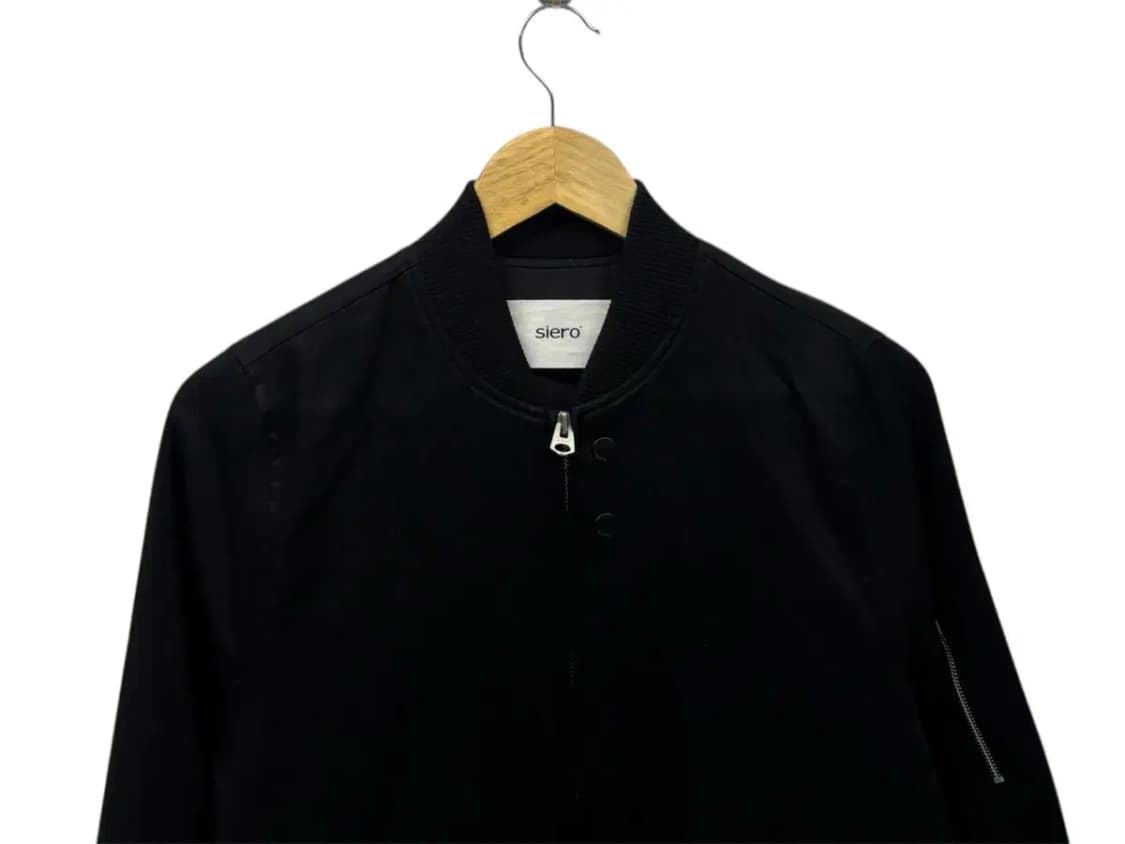 siero 시에로 블랙 블루종 점퍼 XS 상품이미지2