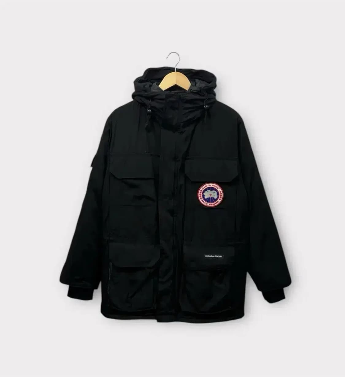 캐나다구스 익스페디션 블랙 패딩 S 상품이미지1