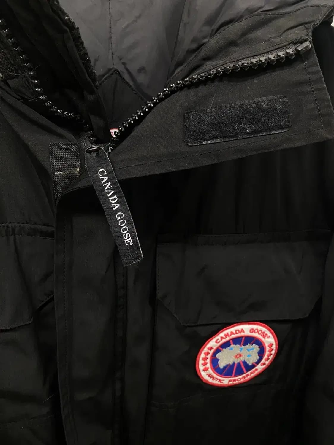 캐나다구스 익스페디션 블랙 패딩 S 상품이미지6