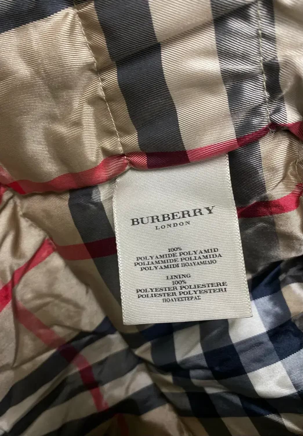 버버리 BURBERRY 여성 패딩코트 S 상품이미지10