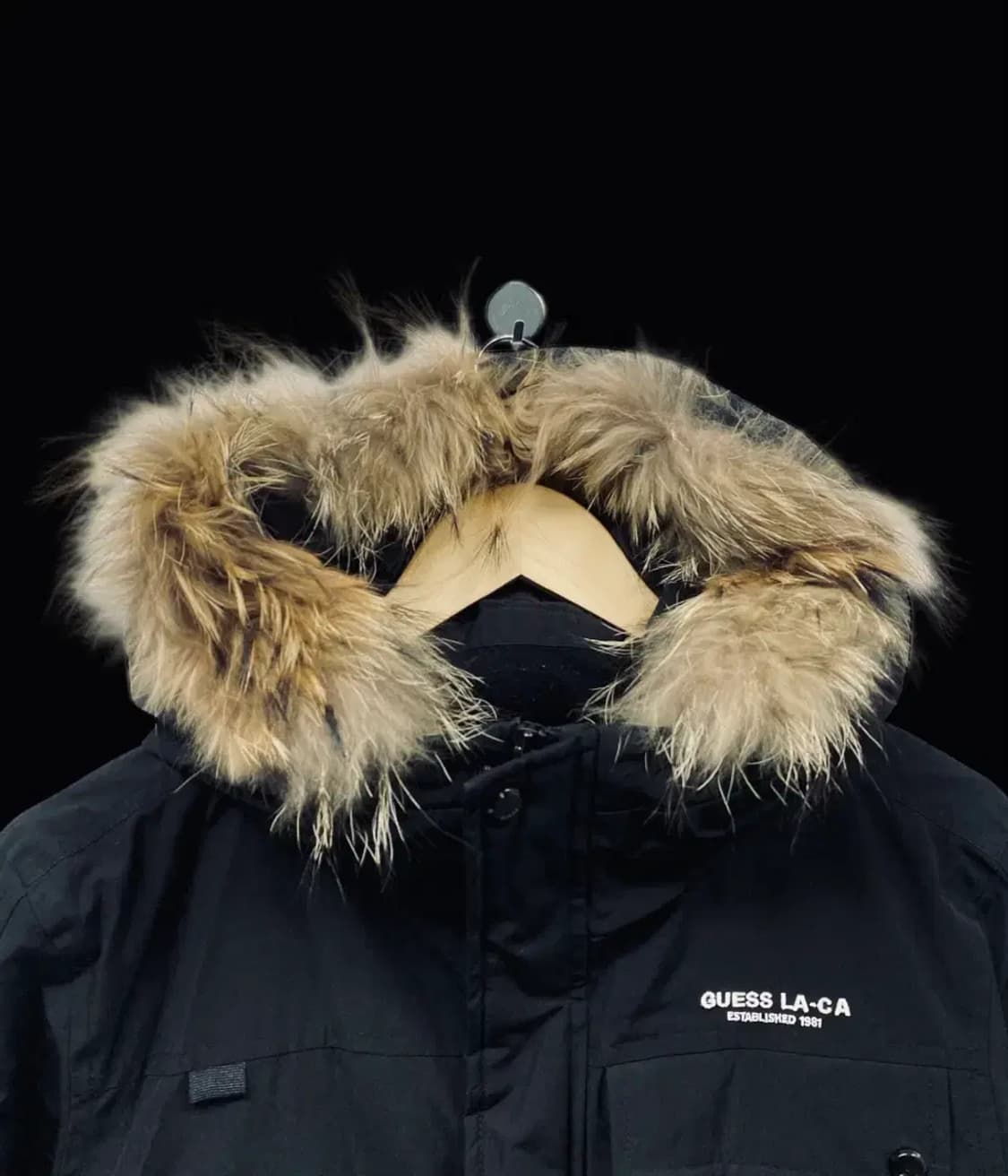 게스 라쿤털 덕다운 숏패딩- 165호 /성인S 상품이미지2