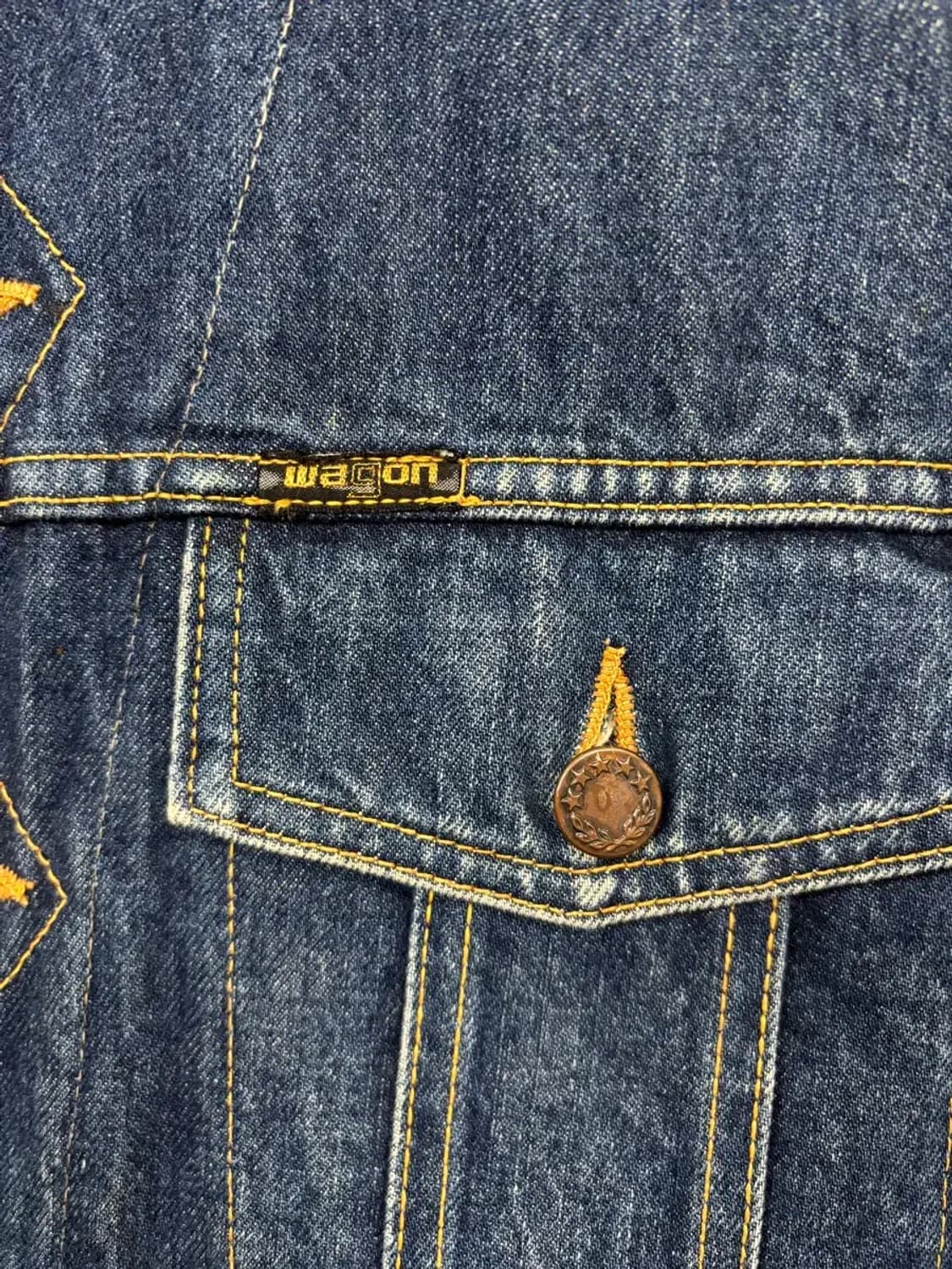 빈티지 울 데님 work jacket M 상품이미지6