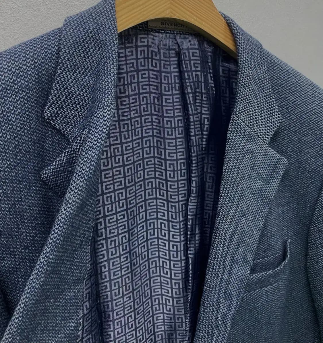 지방시 블레이저 체크 자켓 L 상품이미지4