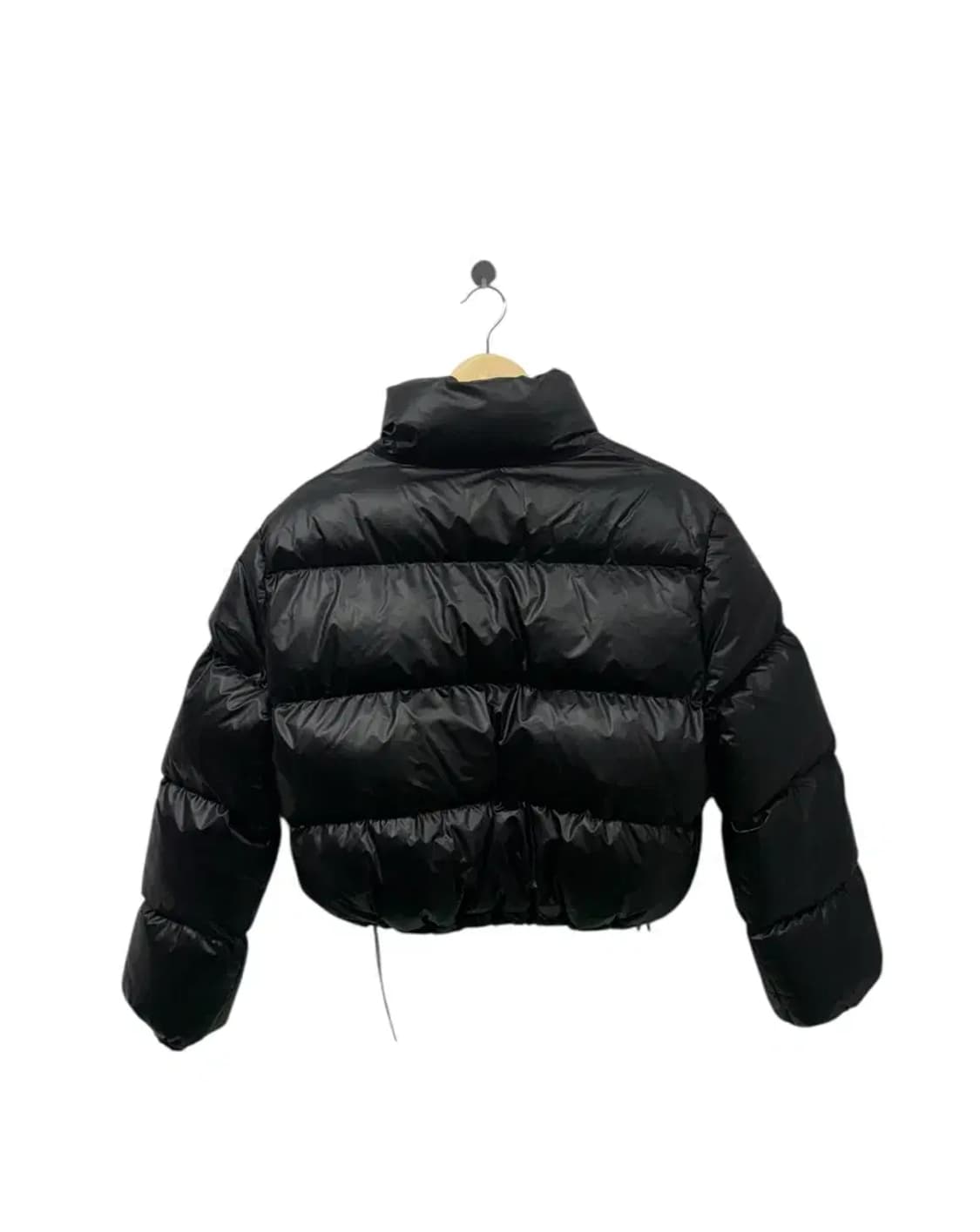 얀13 우먼스 글로시 크롭 푸퍼 블랙 M 상품이미지3