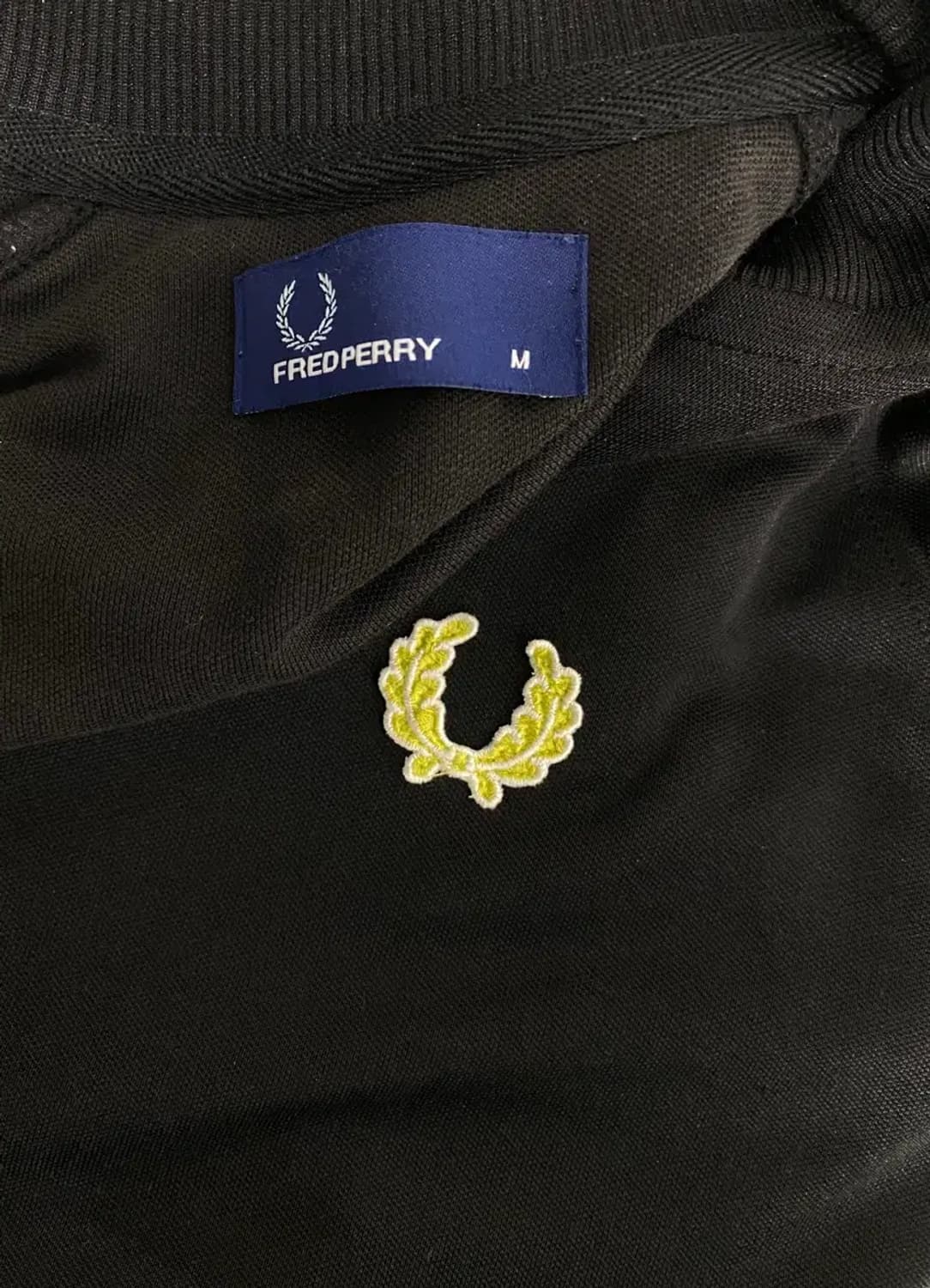 프레드페리 라인 블랙 트랙탑 M 상품이미지2
