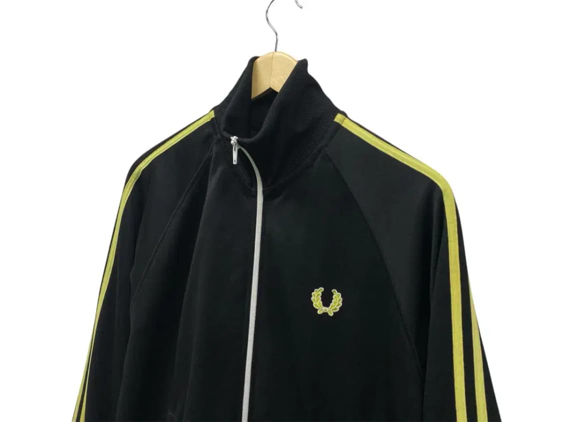 프레드페리 라인 블랙 트랙탑 M 상품이미지3