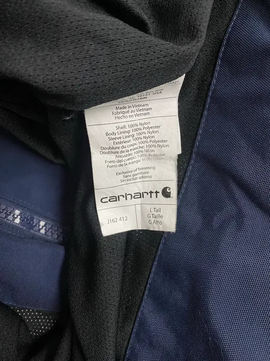 칼하트 쇼어라인 브레스에이블 자켓 L 상품이미지6