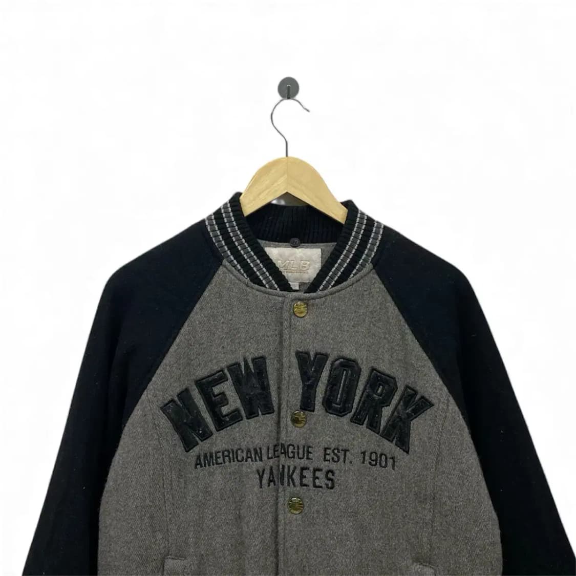 MLB 뉴욕 양키즈 모직 바시티자켓 95 상품이미지2