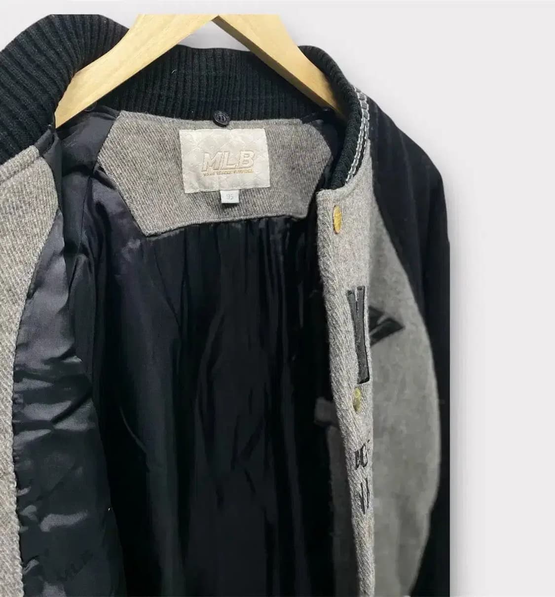 MLB 뉴욕 양키즈 모직 바시티자켓 95 상품이미지3