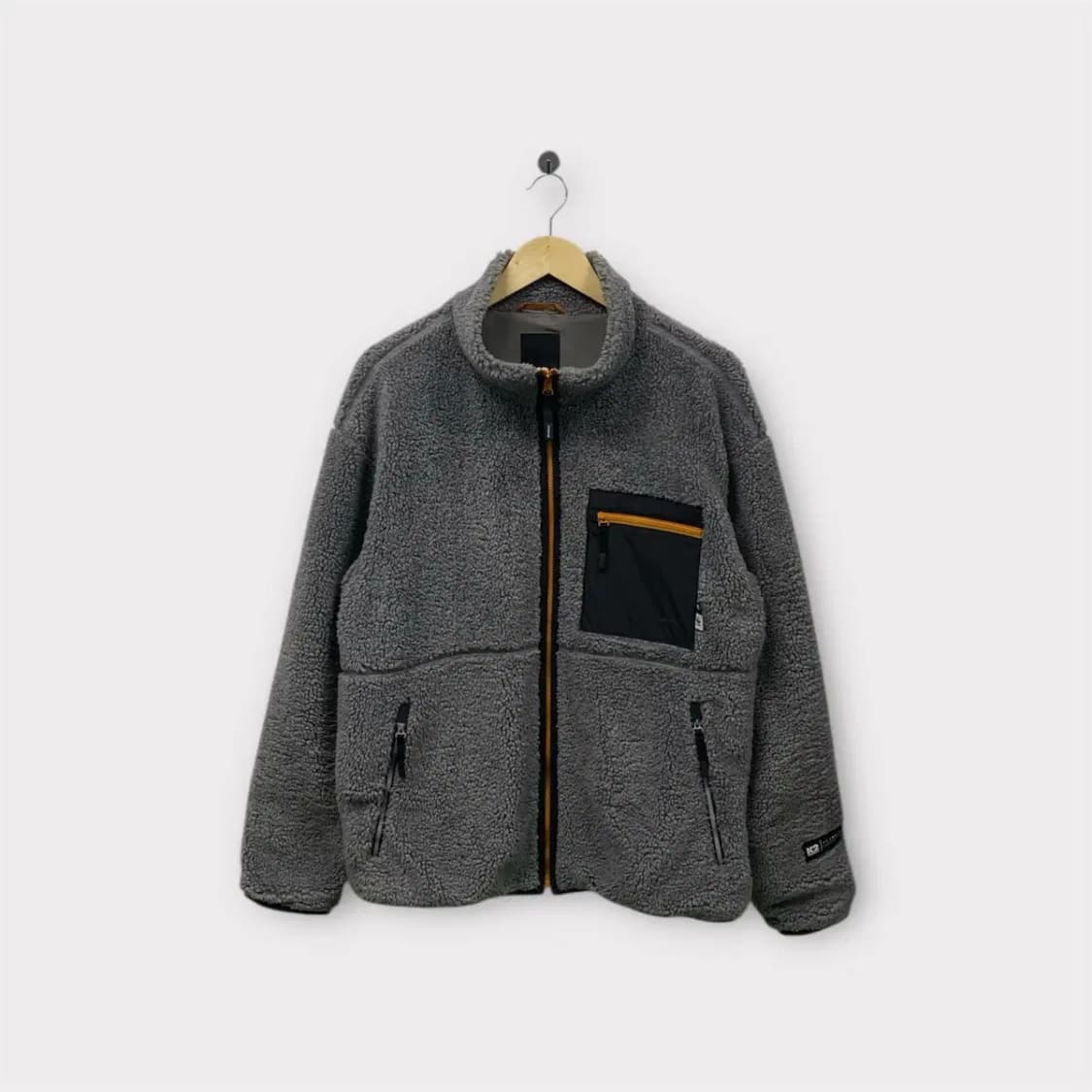 K2 뽀글이 그레이 집업자켓 XL 상품이미지1