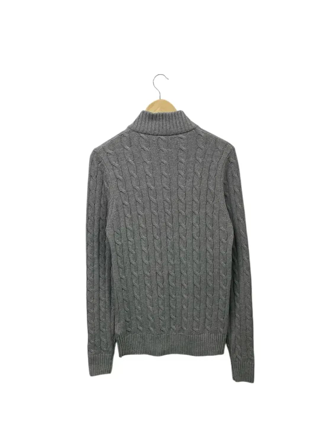 폴로 랄프로렌 케이블 반집업 니트 M 상품이미지3