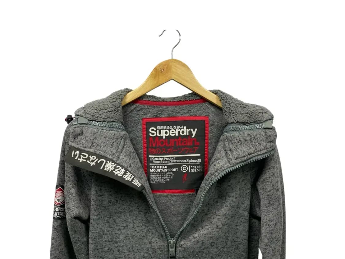 슈퍼드라이 후드 집업 자켓 M 상품이미지3