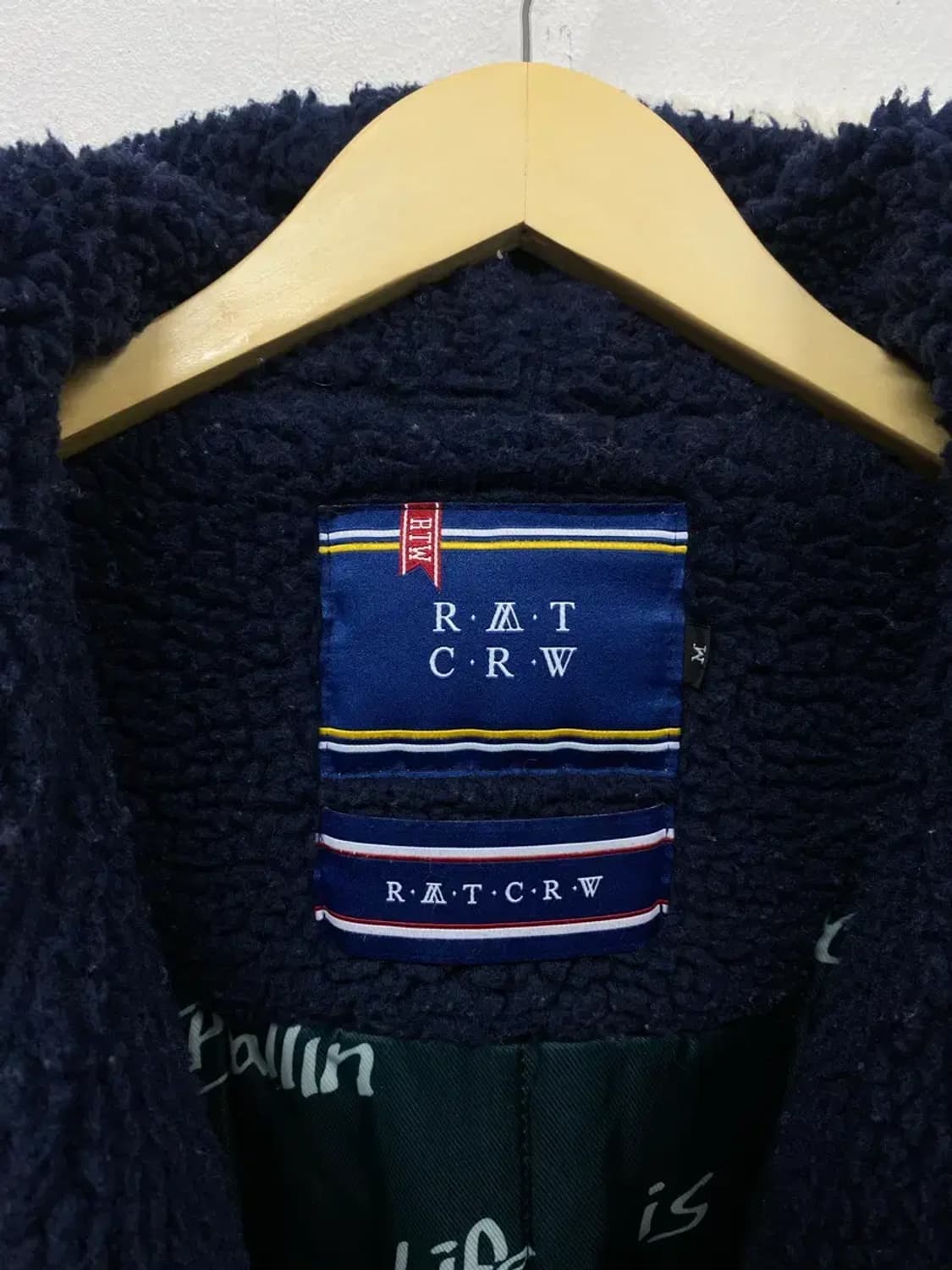 로맨틱크라운 뽀글이 집업점퍼 M 상품이미지5