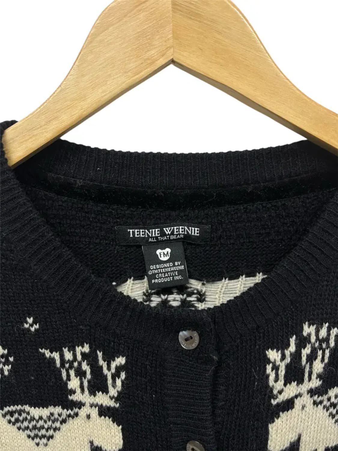 티니위니 노르딕 니트 가디건  M 상품이미지2