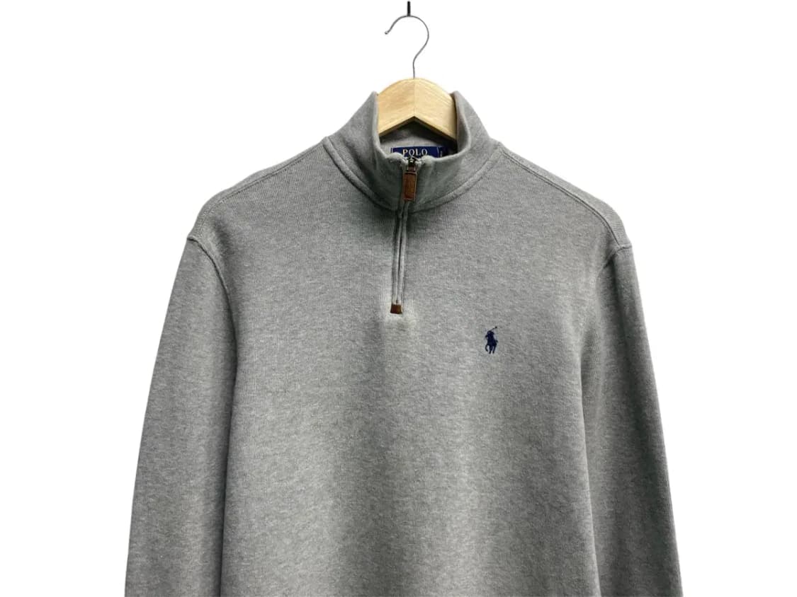 폴로 랄프로렌 그레이 반집업 S 상품이미지2