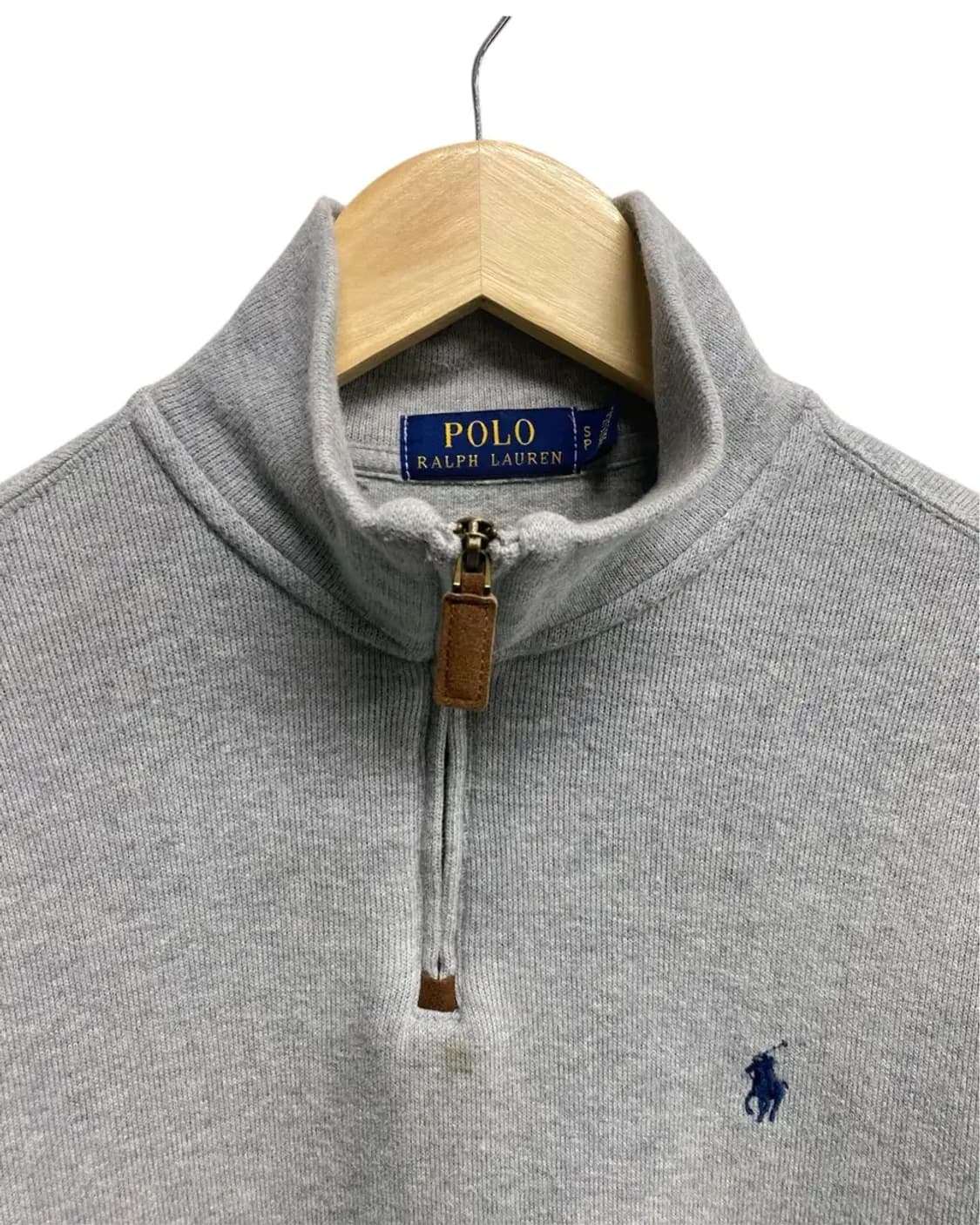 폴로 랄프로렌 그레이 반집업 S 상품이미지3