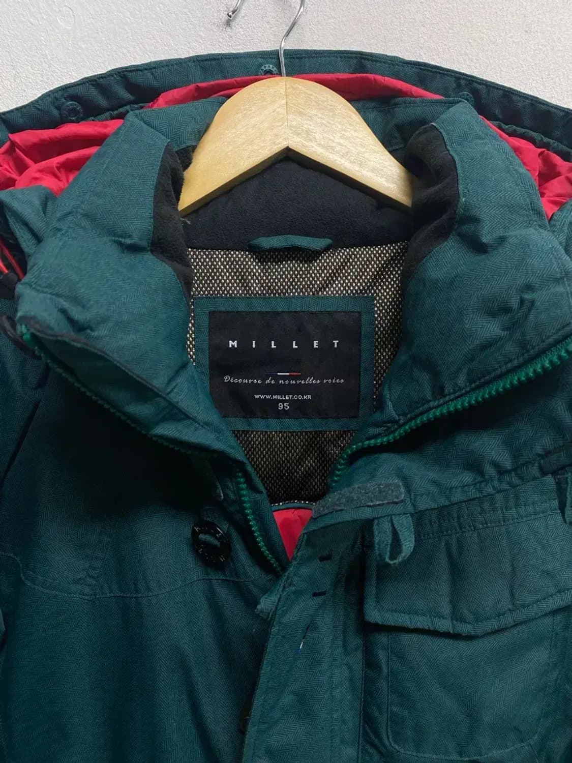 밀레 MILLET 마운틴 다운 패딩 M 상품이미지5