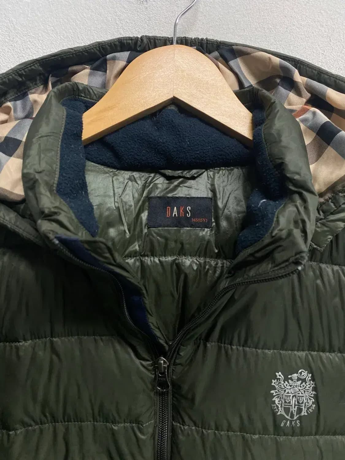 DAKS 닥스 경량 구스패딩  - 165호/성인여자 S 상품이미지4