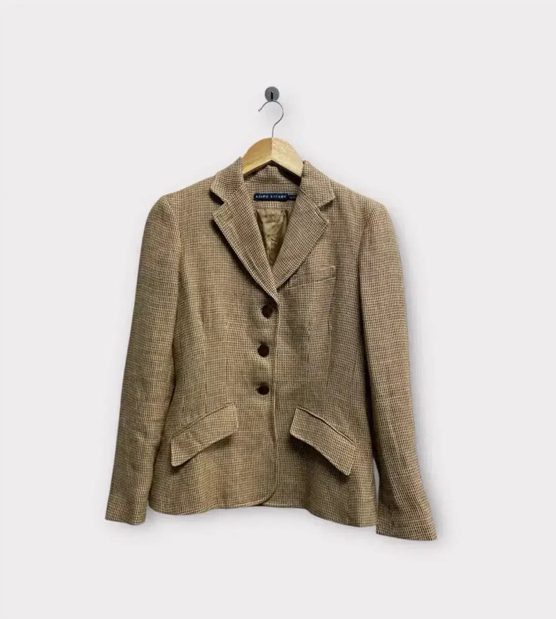 폴로 랄프로렌 체크 블레이저 자켓 XS 상품이미지1
