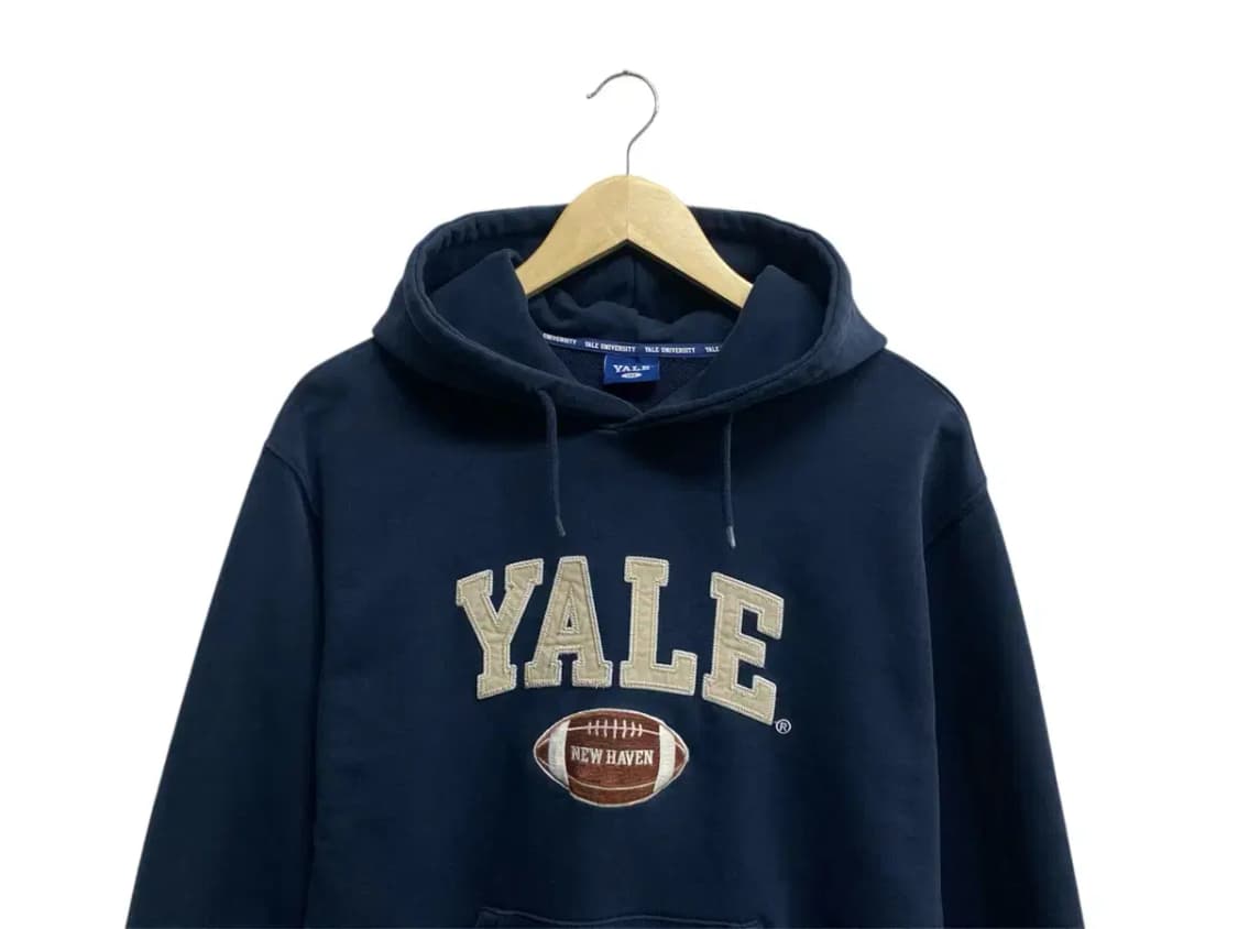 예일 YALE 네이비 베이직 후드티-160호/성인여자 S-M 상품이미지2