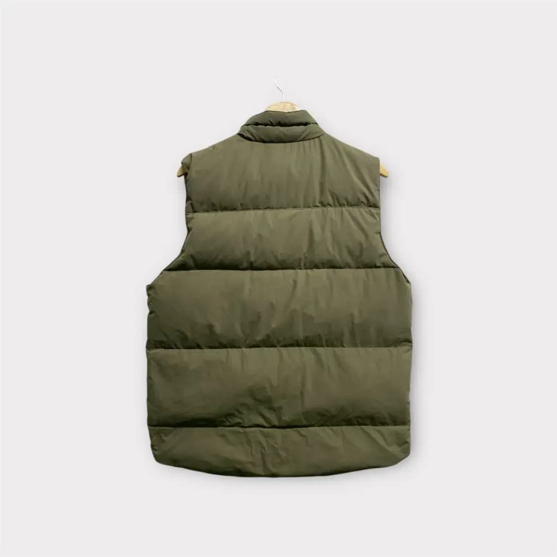 스노우피크 카키색 다운 베스트 L 상품이미지3