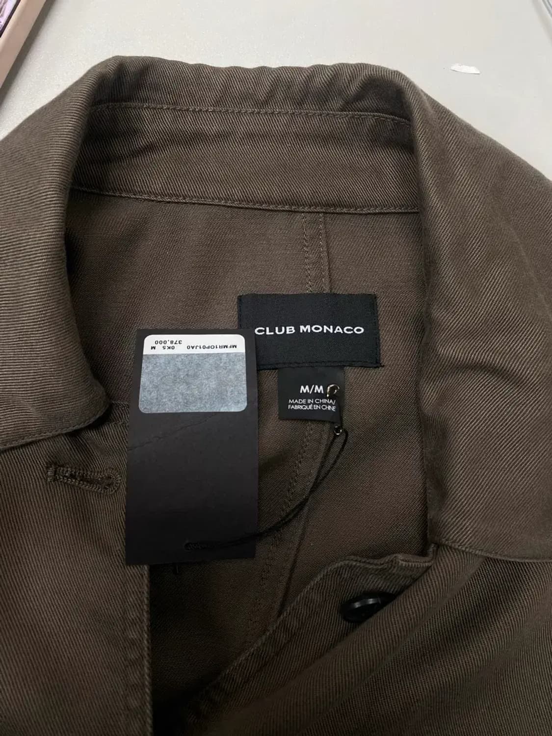 [새상품] 클럽모나코 레이온 포켓점퍼 M 상품이미지4