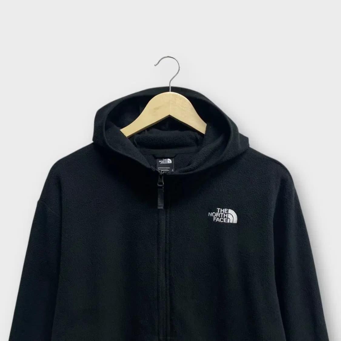 노스페이스 플리스 집업 블랙 L 상품이미지2