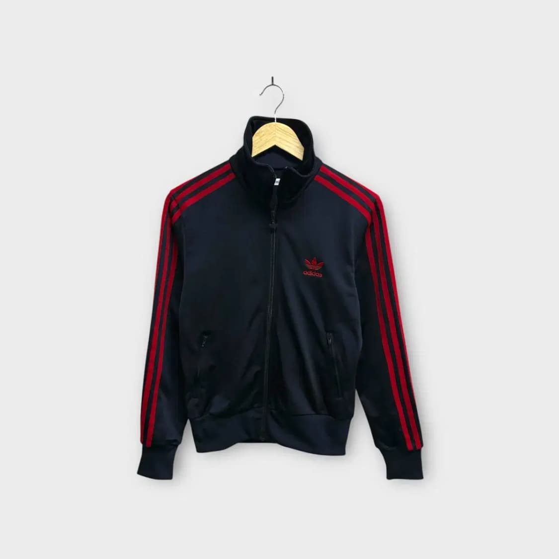 아디다스 파이어버드 빅로고 레드 트랙탑 95 상품이미지4