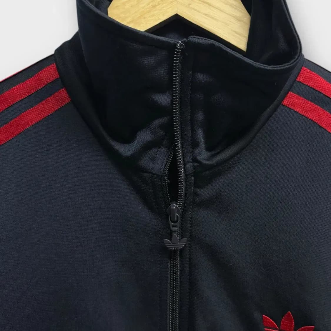 아디다스 파이어버드 빅로고 레드 트랙탑 95 상품이미지5