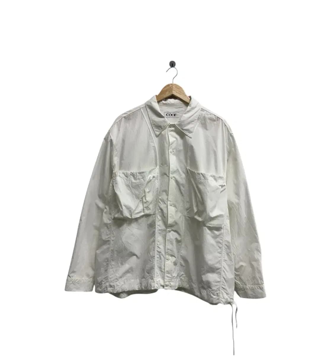 쿠어 coor  STRING BIG POCKET SHIRT L 상품이미지1