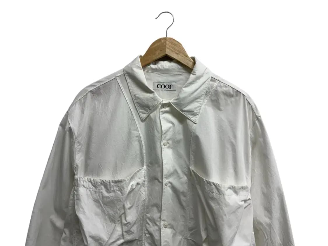 쿠어 coor  STRING BIG POCKET SHIRT L 상품이미지2