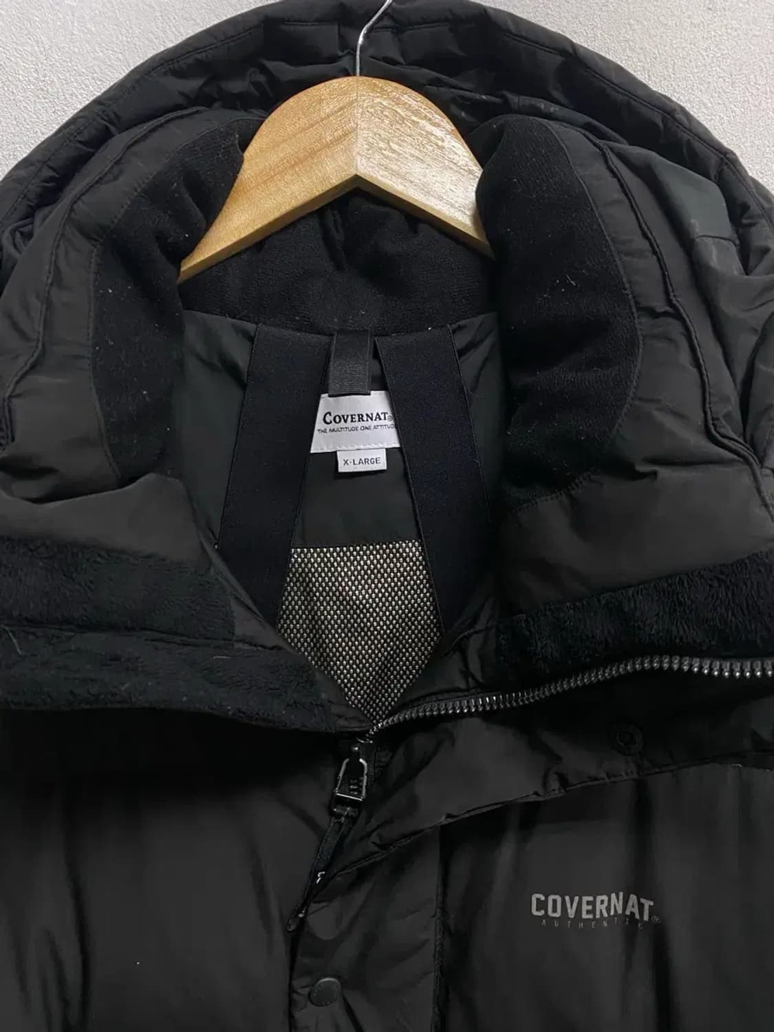 커버낫COVERNAT  덕다운 롱패딩 XL 상품이미지5