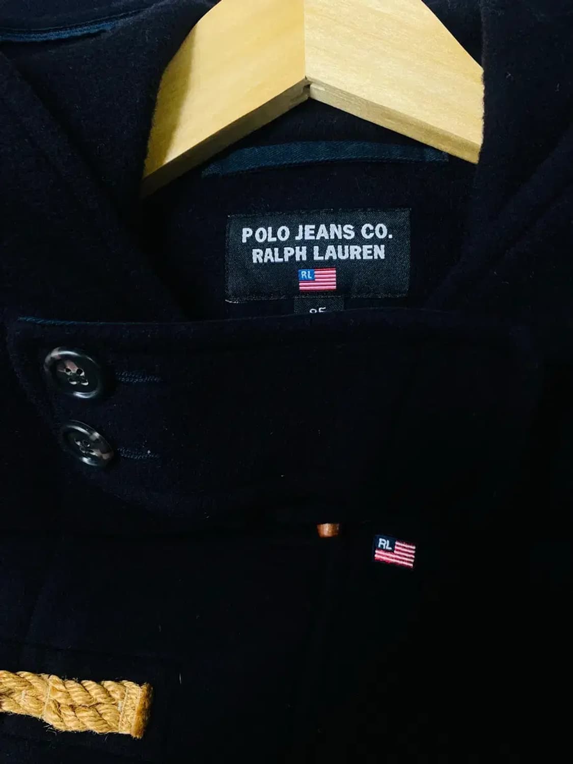 폴로랄프로렌 울 더플 BK코트 M-XL 상품이미지3